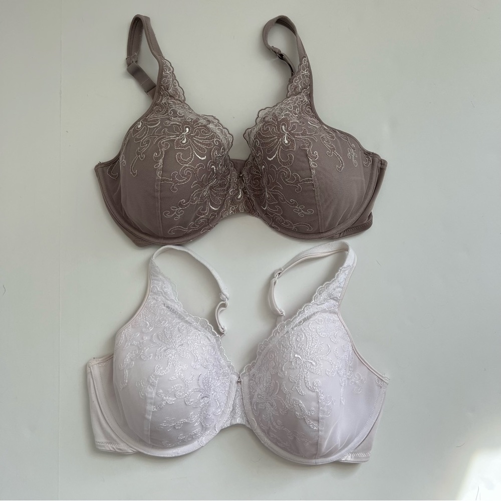 TWO Playtex Bras size 38 D